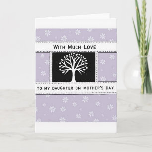 Sweet Mothers Day Tree Art Card