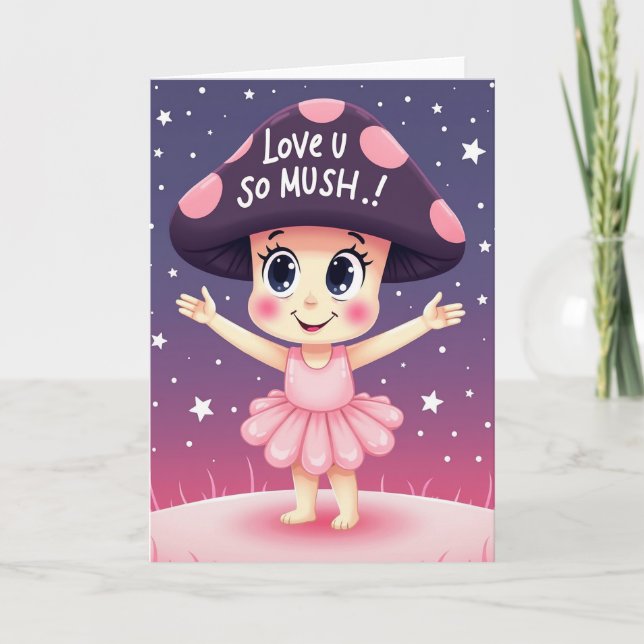 Sweet Mothers Day Twilight Scene Card (Front)