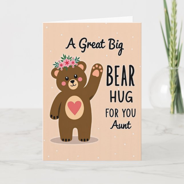 Sweet Mothers Day Ursine Card (Front)