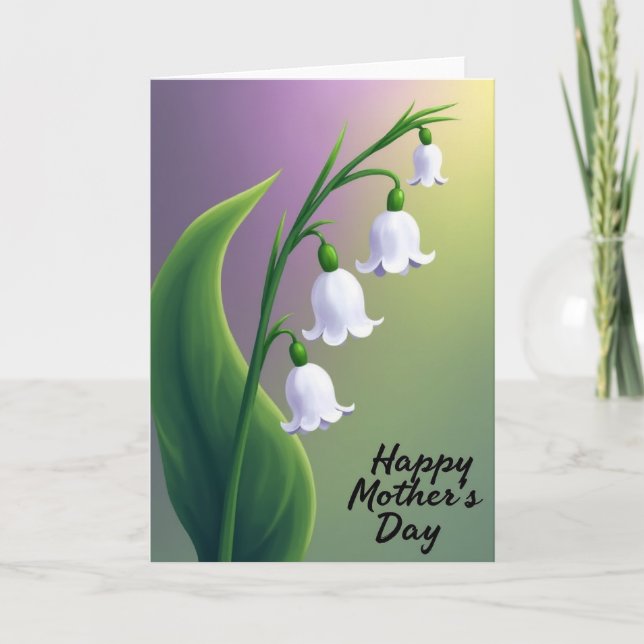 Sweet Mothers Day Vignette Card (Front)