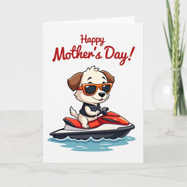 Sweet Mothers Day Water Card (Front)