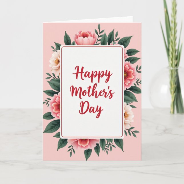 Sweet Mothers Day Wish Card (Front)