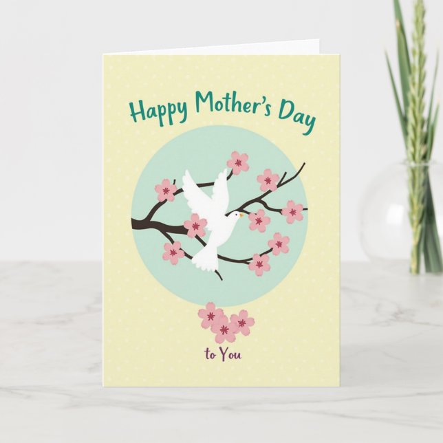 Sweet Mothers Day Wishes Card (Front)