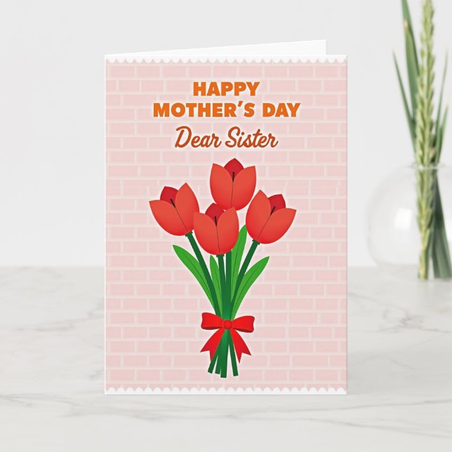 Sweet Mothers Sister Card (Front)
