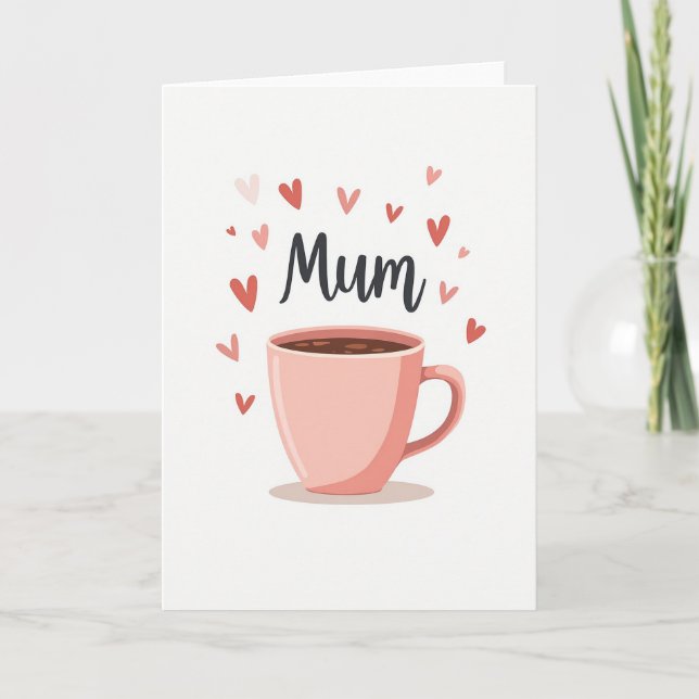 Sweet Mum Heartfelt Gift Card (Front)