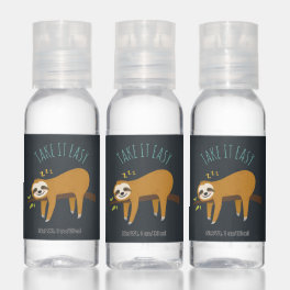 Sweet Napping Sloth "Take It Easy" Hand Sanitizer