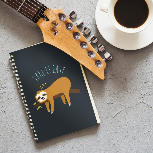 Sweet Napping Sloth "Take It Easy" Planner (Creator Uploaded)