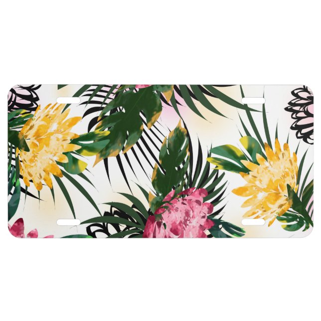 sweet nature presents naturalism license plate (Front)