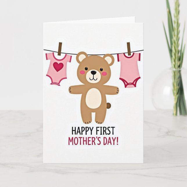 Sweet New Mom Card (Front)