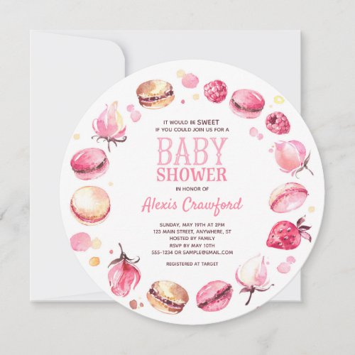 Sweet Occasion Baby Shower Invitation