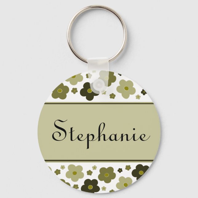Sweet Olive Flowers Keychain (Front)
