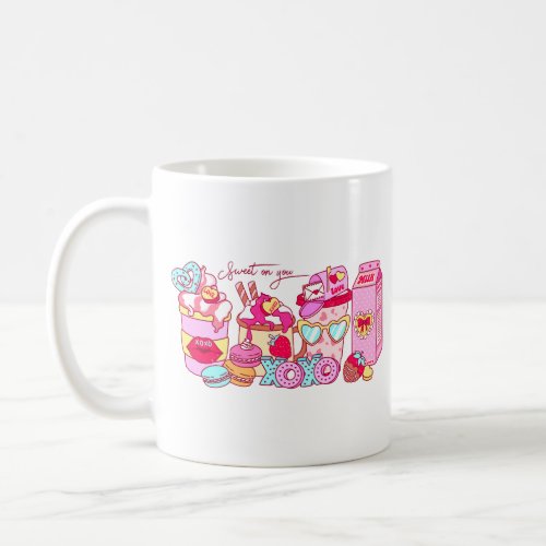 Sweet On You Valentines Day Coffee Mug