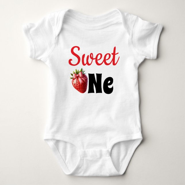 Sweet one baby bodysuit (Front)