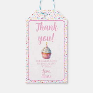 Sweet One Birthday Favor Tag