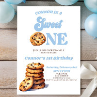 Sweet One Cookies and Milk 1st Birthday Party