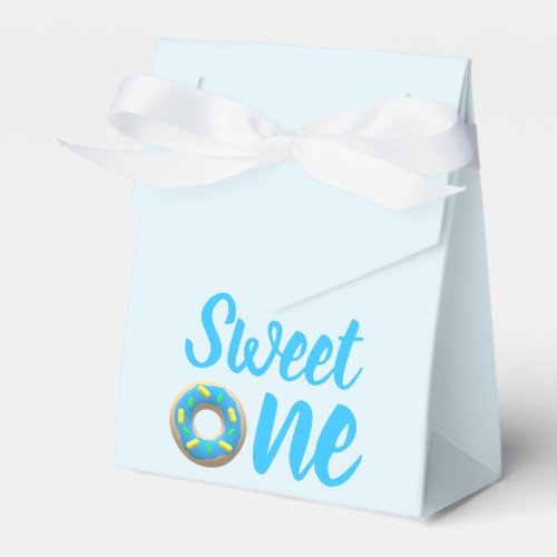 Sweet One Donut 1st Birthday Favor Boxes