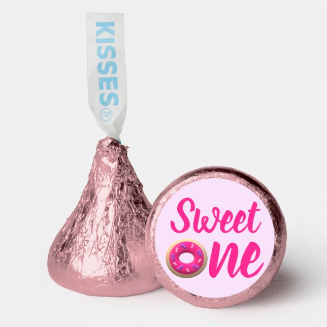 Sweet One Donut 1st Birthday Hershey®'s Kisses® (Front)