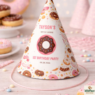 Sweet One Donut 1st Birthday Party Cute Donut Hat