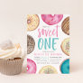 Sweet One | Donut First Birthday Party Invitation