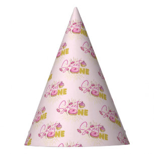 Sweet One Girl's 1st Birthday Pink Desserts Donut Party Hat