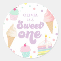 Sweet One Ice Cream and Cake 1st Birthday