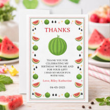 Sweet One in a Melon Watermelon 1st Birthday Party