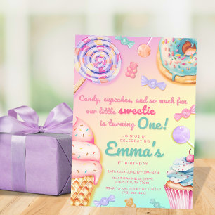 Sweet One Invitation