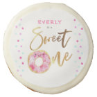 Sweet One Kids 1st Birthday Donut with Photo