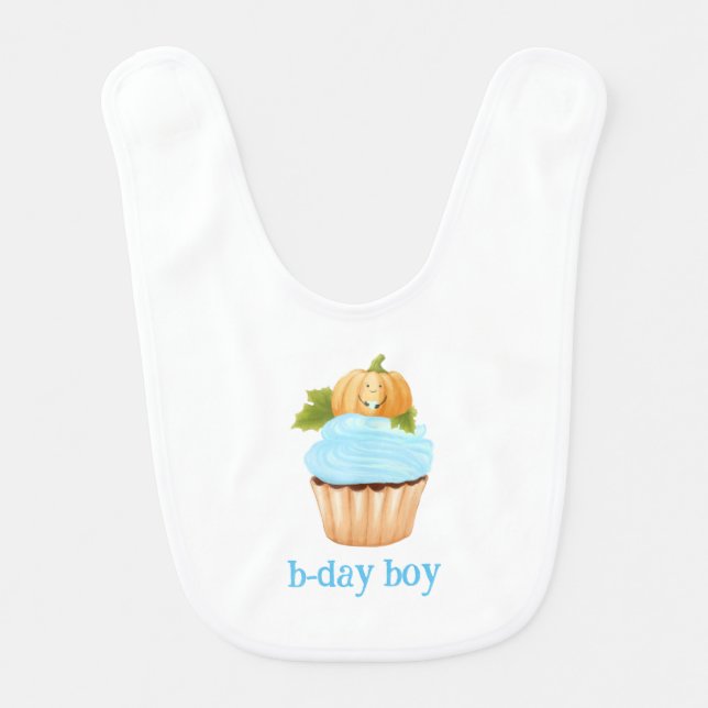 Sweet One Little Pumkin  Baby Bib (Front)