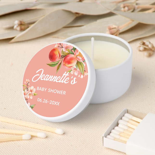 Sweet Orchard Baby Shower Mini Candle Favors (Insitu)