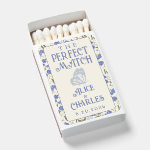 Sweet Pae Floral Wedding Favor Matchboxes