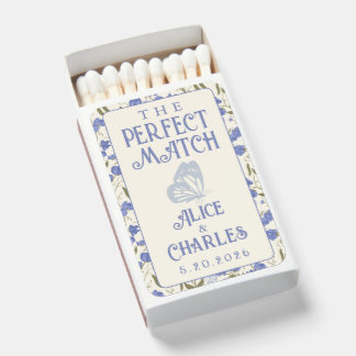 Sweet Pae Floral Wedding Favor Matchboxes