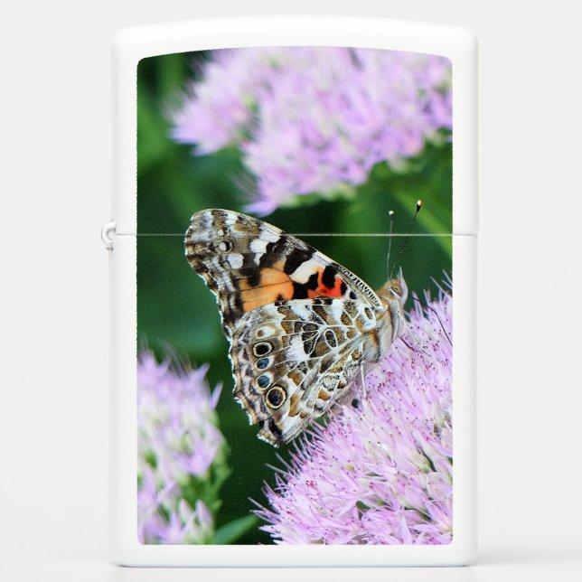 Sweet Painted Lady Zippo Lighter (Front)