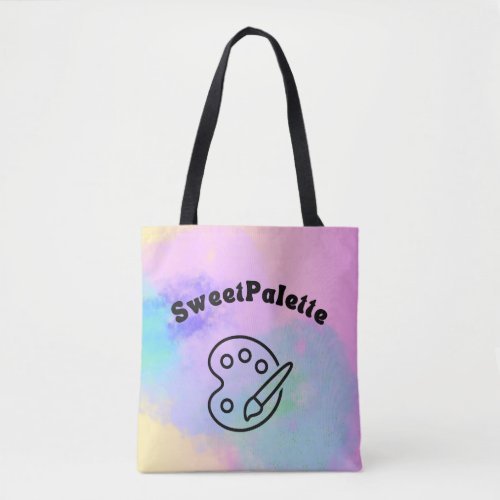 Sweet Palette with Pretty Coloring Book Tote Bag