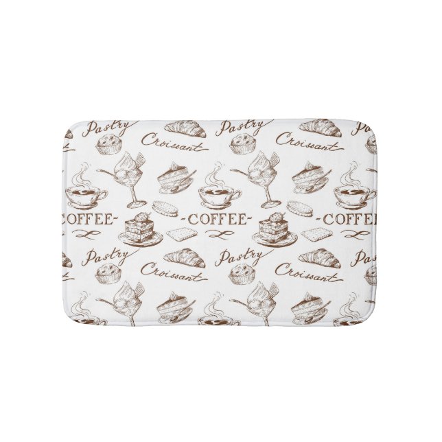 Sweet paper bathroom mat (Front)