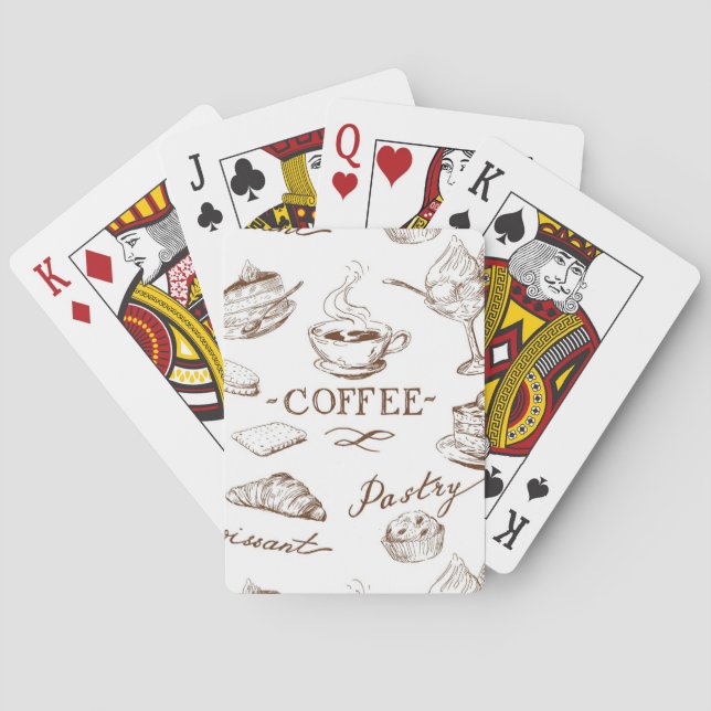 Sweet paper poker cards (Back)