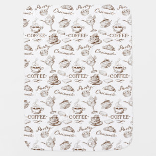 Sweet paper swaddle blanket