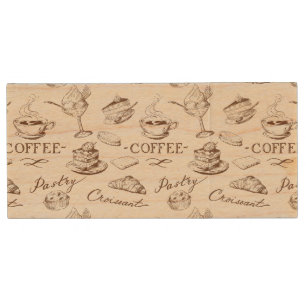 Sweet paper wood flash drive