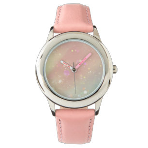 Sweet Pastel Abstract Bubbles Watch
