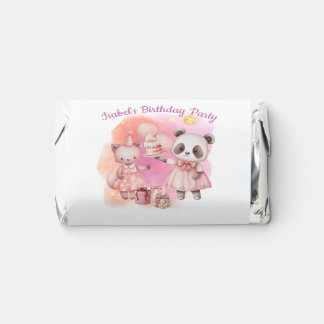Sweet Pastel Animal Birthday Candy Favor