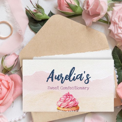 Sweet Pastel Confectionery Business Card