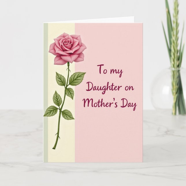 Sweet Pastel Mothers Day Card (Front)