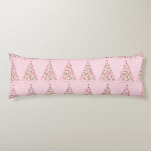 Sweet Pastel Nutcracker Christmas Body Pillow