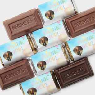 Sweet pastel onederland watercolor 1st Birthday Hershey's Miniatures