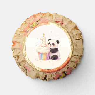 Sweet Pastel Panda Baby 1st Birthday  Reese's Peanut Butter Cups
