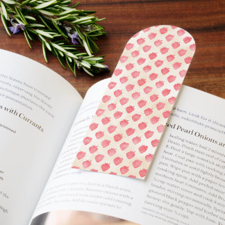 Sweet Pastel Strawberry Cream Pink Bookmarks