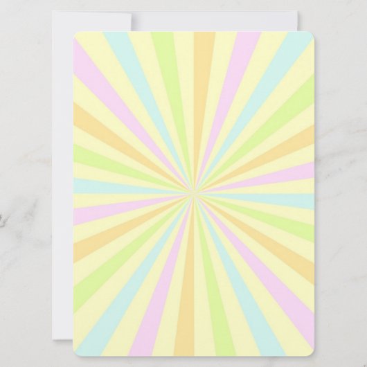 Sweet Pastels Spinning Wheel Burst (Back)