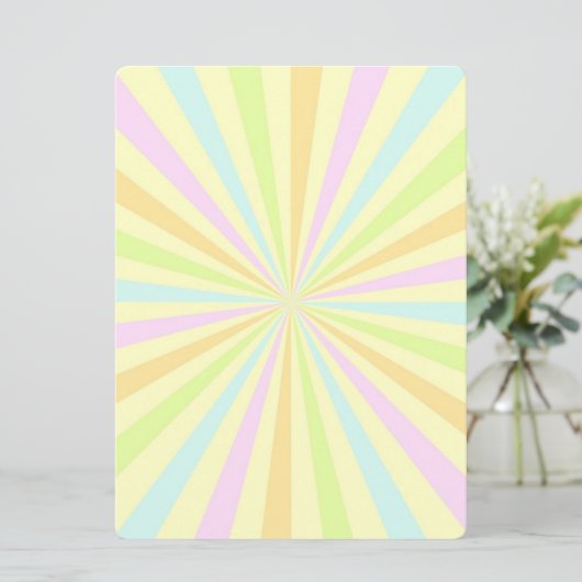 Sweet Pastels Spinning Wheel Burst (Standing Front)