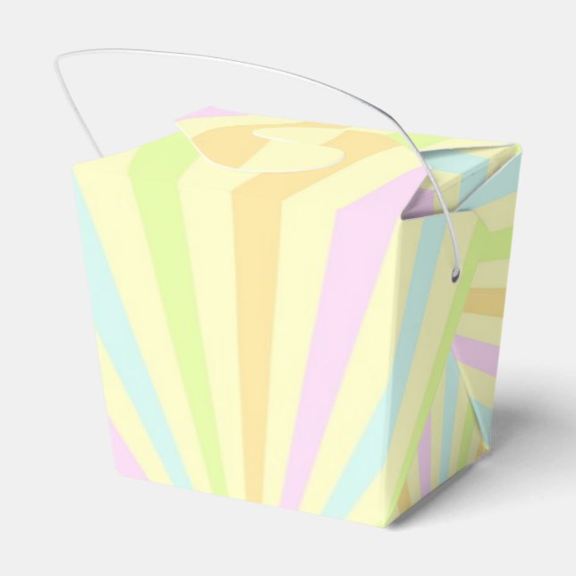 Sweet Pastels Spinning Wheel Burst Favor Boxes (Back Side)