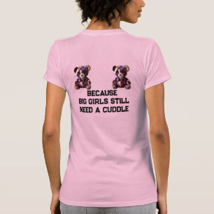 Sweet patchwork snuggle Bear T-Shirt